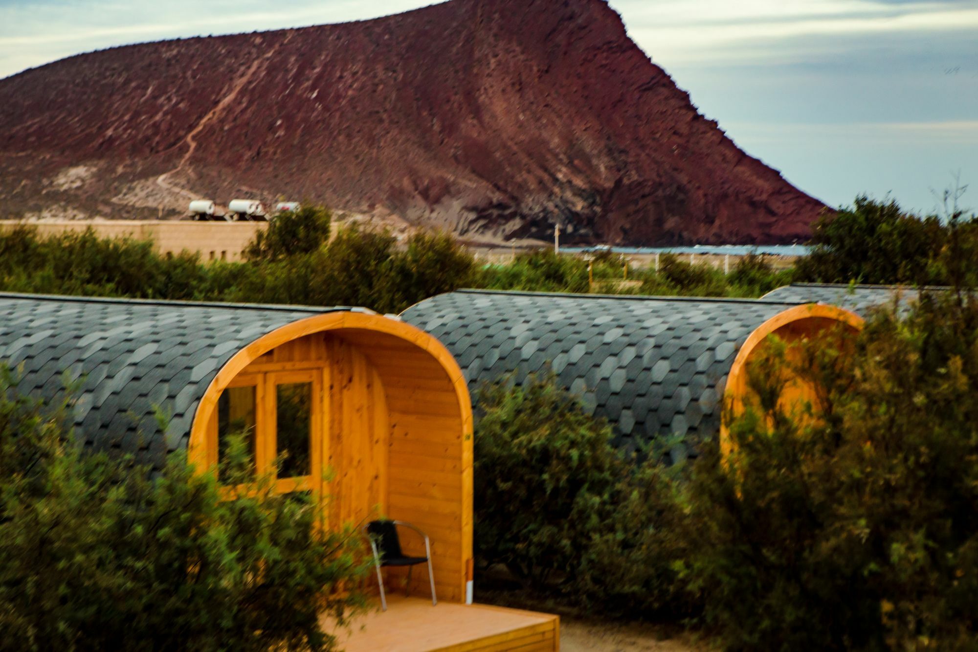 Eco-Wooden Houses Camping Montana Roja El Médano Exterior foto