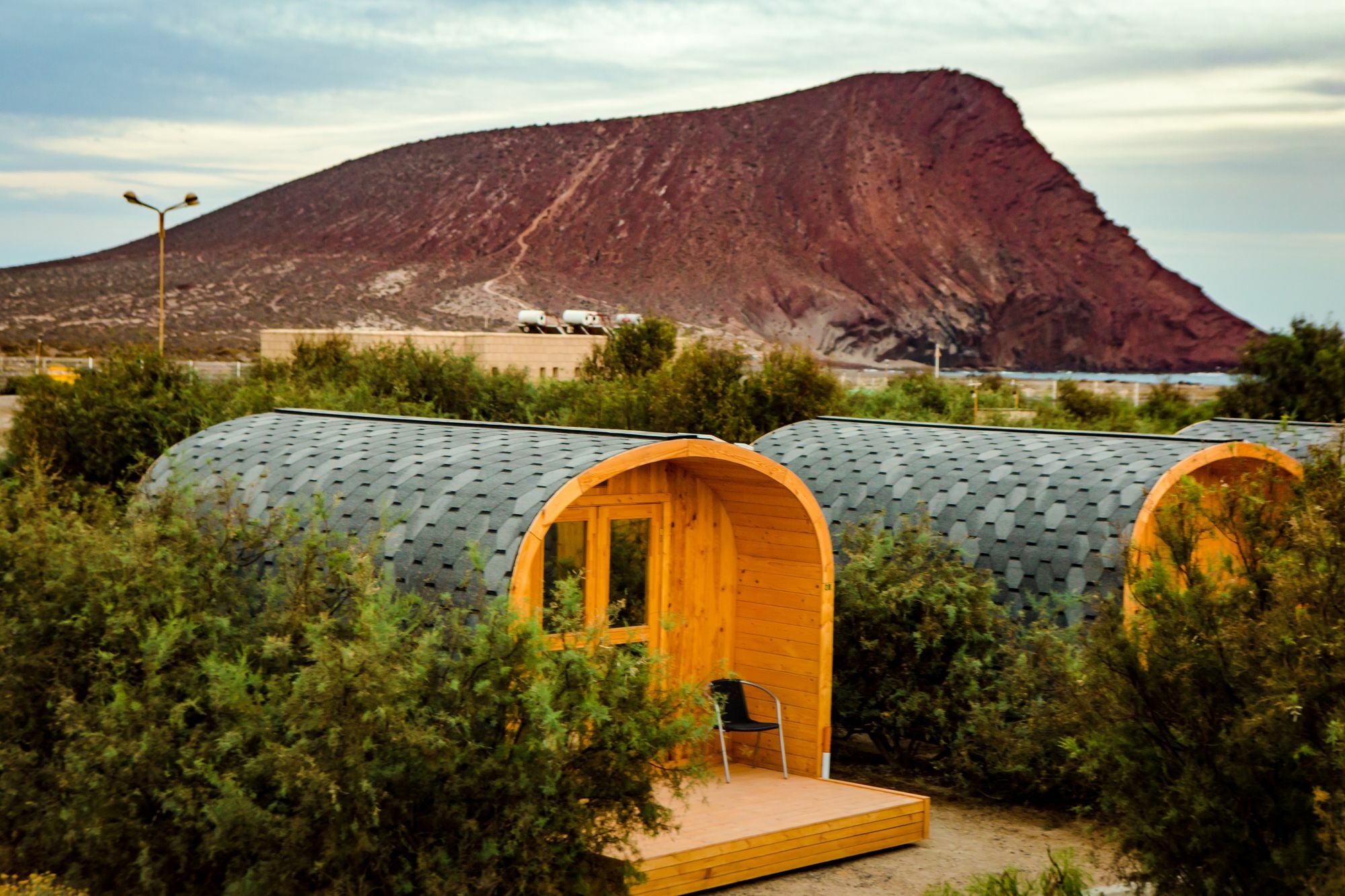 Eco-Wooden Houses Camping Montana Roja El Médano Exterior foto